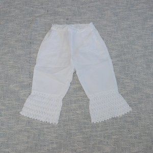 Gretty Zueger Girl's White Pants Size 4